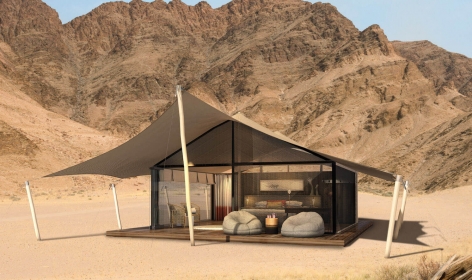 Hoanib Valley Camp, Namibia. TravelPlusStyle.com Hoanib Valley Camp, Namibia. TravelPlusStyle.com