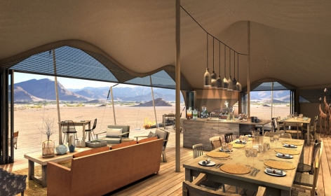 Hoanib Valley Camp, Namibia. TravelPlusStyle.com Hoanib Valley Camp, Namibia. TravelPlusStyle.com