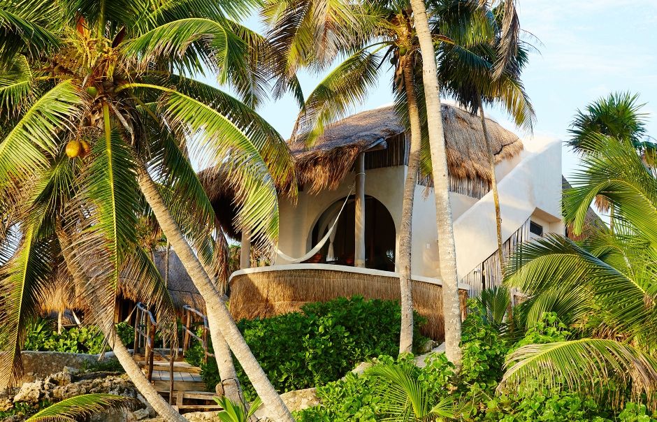 Papaya Playa Project, Tulum, Mexico. Hotel Review by TravelPlusStyle. Photo © Papaya Playa Project