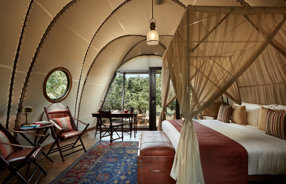 Wild Coast Tented Lodge, Yala, Sri Lanka. Hotel Review by TravelPlusStyle. Photo © Resplendent Ceylon