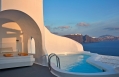 Katikies, Santorini, Greece.  Luxury Hotel Review by TravelPlusStyle. Photo © Katikies