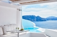 Katikies, Santorini, Greece.  Luxury Hotel Review by TravelPlusStyle. Photo © Katikies