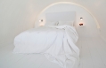 Katikies, Santorini, Greece.  Luxury Hotel Review by TravelPlusStyle. Photo © Katikies