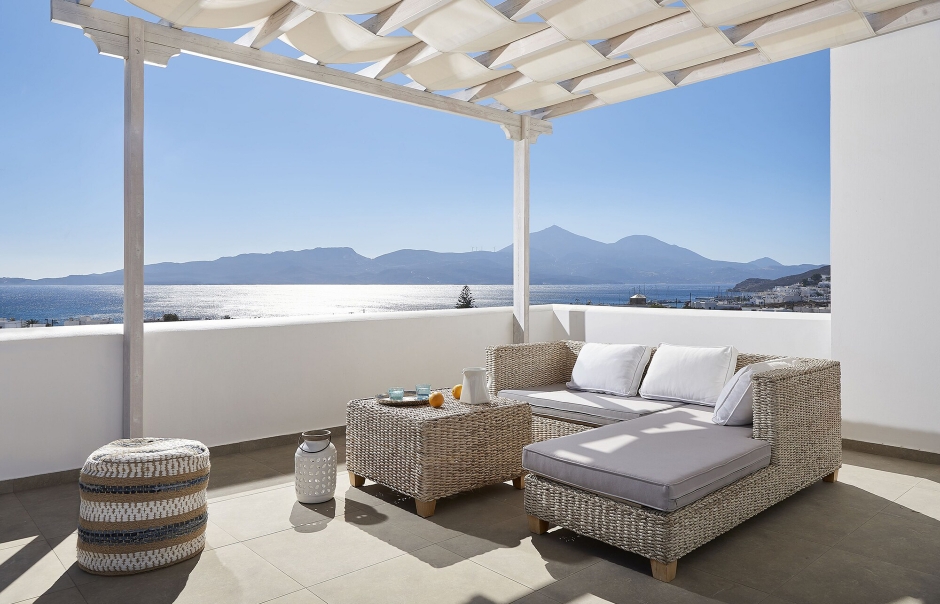 Santa Maria Luxury Suites, Adamas. Milos, Greece. Travelplusstyle.com