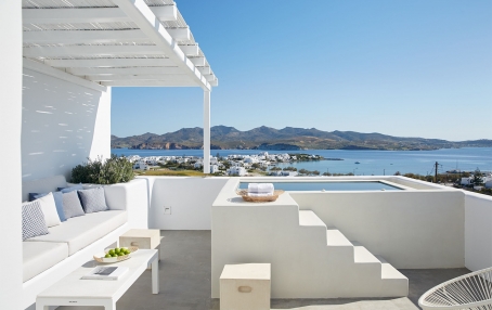 The ultimate guide of the best chic hotels in Milos, Greece. Travelplusstyle.com