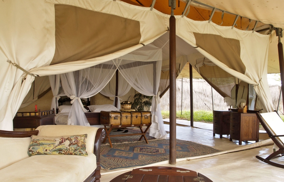 Cottars 1920s Camp Masai Mara, Kenya. Hotel Review by TravelPlusStyle. Photo © Cottar's Safaris