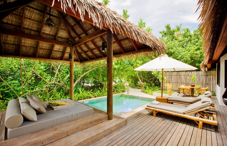 Garden Suite. COMO Maalifushi, Maldives. Hotel Review by TravelPlusStyle. Photo © COMO Hotels & Resorts