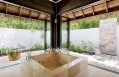 Garden Suite Bathroom. COMO Maalifushi, Maldives. Hotel Review by TravelPlusStyle. Photo © COMO Hotels & Resorts