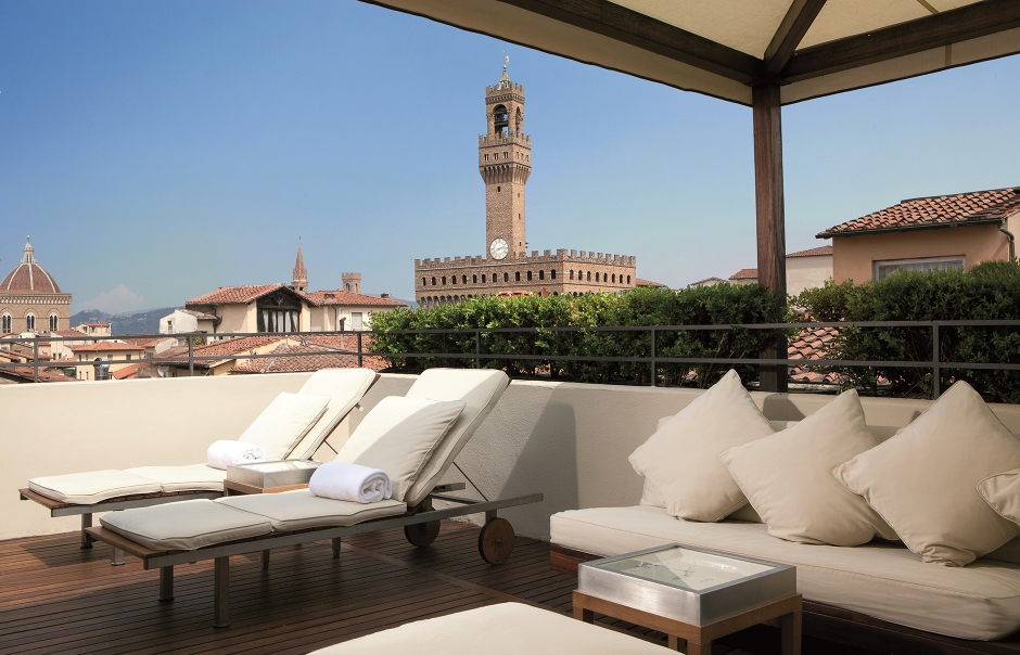 Continentale, Florence, Italy. Hotel Review by TravelPlusStyle. Photo © Lungarno Collection