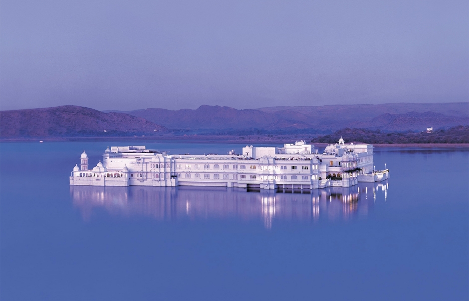 Taj Lake Palace, Udaipur, India. Luxury Hotel Review by TravelPlusStyle. Photo © Taj Hotels Resorts and Palaces