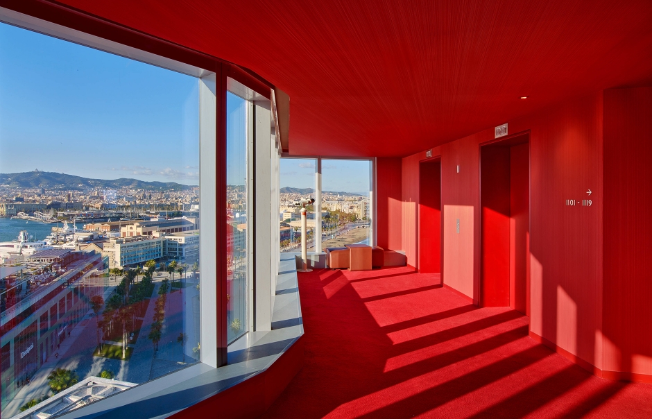 W Barcelona, Spain. Hotel Review by TravelPlusStyle. Photo © Marriott International