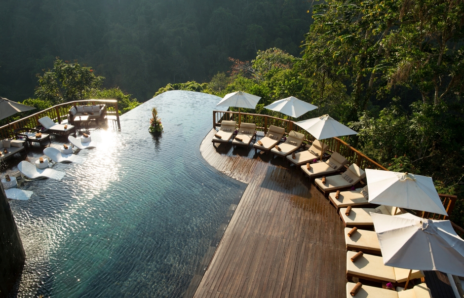 Hanging Gardens of Bali, Ubud, Bali, Indonesia. Hotel Review by TravelPlusStyle. Photo © Hanging Gardens of Bali