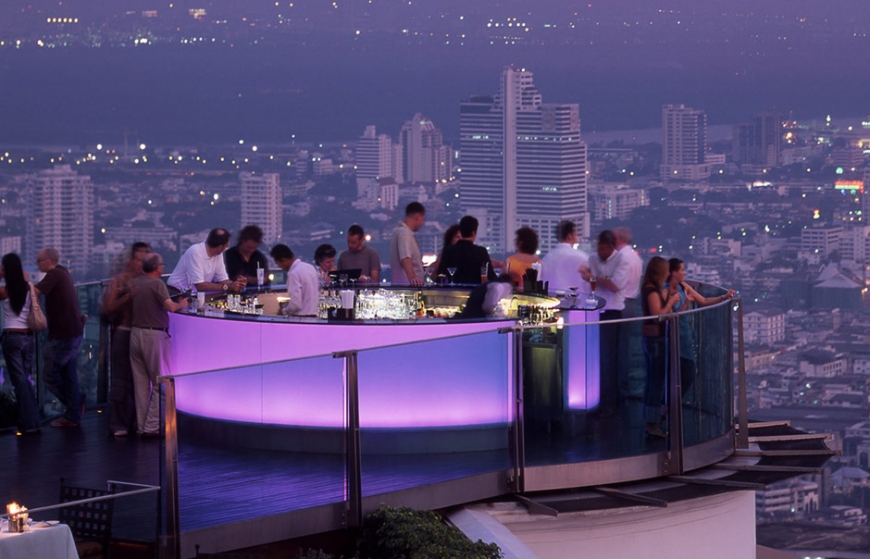 Sky Bar, Lebua at State Tower. © Lebua