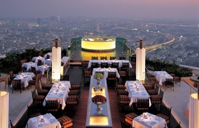 Restaurant Sirocco and Sky Bar, Lebua at State Tower. © Lebua