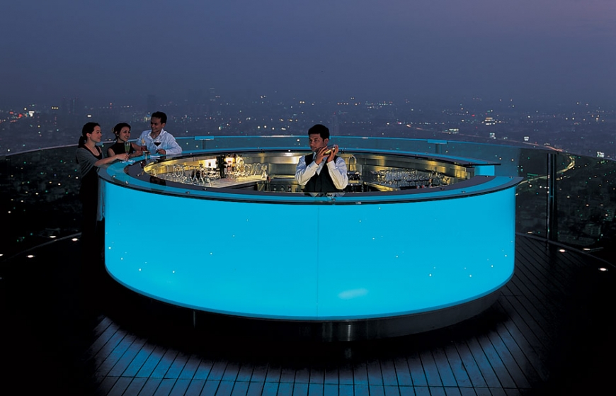 Sky Bar, Lebua at State Tower. © Lebua