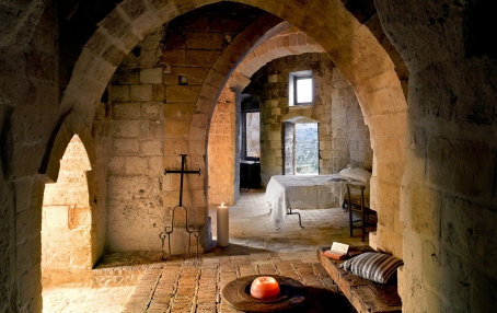 Sextantio Le Grotte Della Civita, Italy. Hotel Review by TravelPlusStyle. Photo © Sextantio