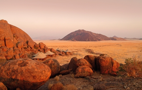 Wolwedans Boulders Camp, Namibia. Hotel Review by TravelPlusStyle. Photo © Wolwedans