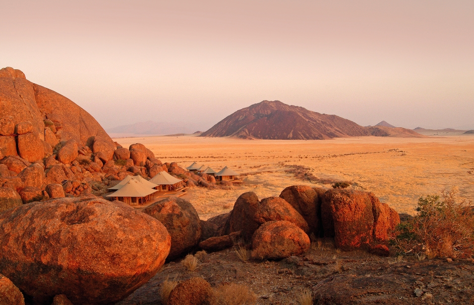 Wolwedans Boulders Camp, Namibia. Hotel Review by TravelPlusStyle. Photo © Wolwedans