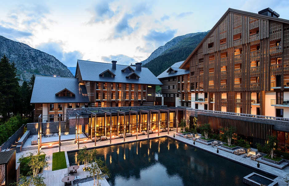 The Chedi Andermatt, Switzerland. Hotel Review. Photo © GHM