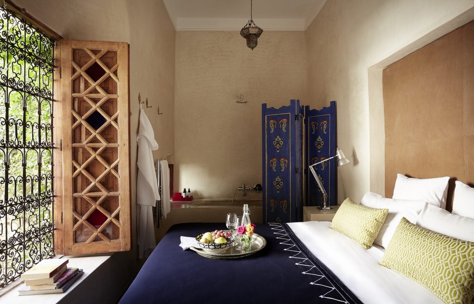 Riad El Fenn, Marrakesh, Morocco. Hotel Review by TravelPlusStyle. Photo ©  El Fenn