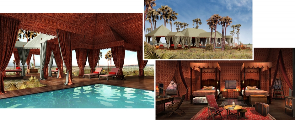 Jack’s Camp, Botswana. TravelPlusStyle.com Jack’s Camp, Botswana. TravelPlusStyle.com