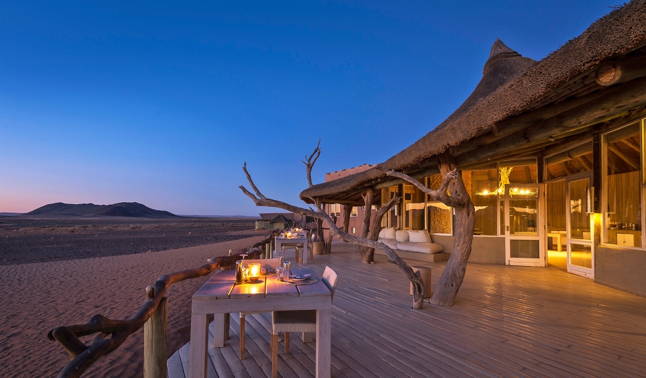 Little Kulala, Namibia. TravelPlusStyle.com Little Kulala, Namibia. TravelPlusStyle.com