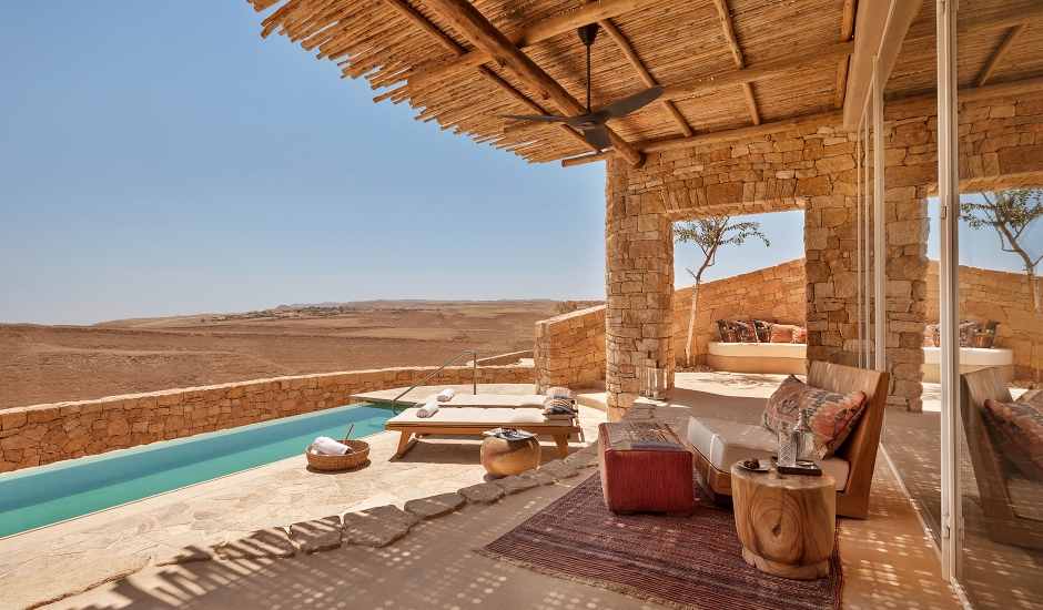 Six Senses Shaharut, Israel. TravelPlusStyle.com