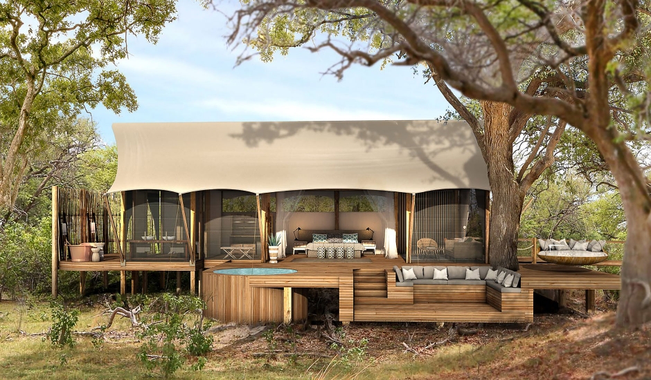 Tuludi Camp, Botswana. TravelPlusStyle.com