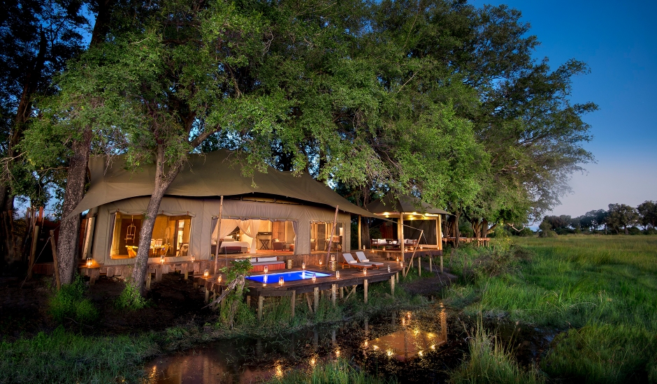 Duba Plains Camp, Botswana. TravelPlusStyle.com