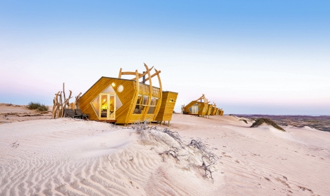 Shipwreck Lodge, Skeleton Coast, Namibia. TravelPlusStyle.com