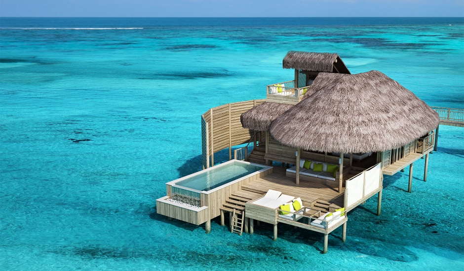 Six Senses Laamu, Laamu Atoll, Maldives. The Best Luxury Resorts in the Maldives by TravelPlusStyle.com