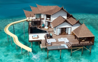 Jumeirah Vittaveli, Maldives. The Best Luxury Resorts in the Maldives by TravelPlusStyle.com