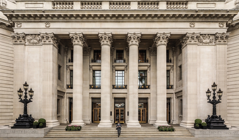 Four Seasons Hotel at Ten Trinity Square, London, UK. TravelPlusStyle.com