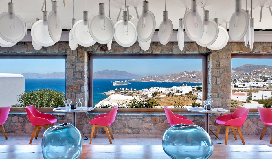 Myconian Kyma, Mykonos, Greece. TravelPlusStyle.com 