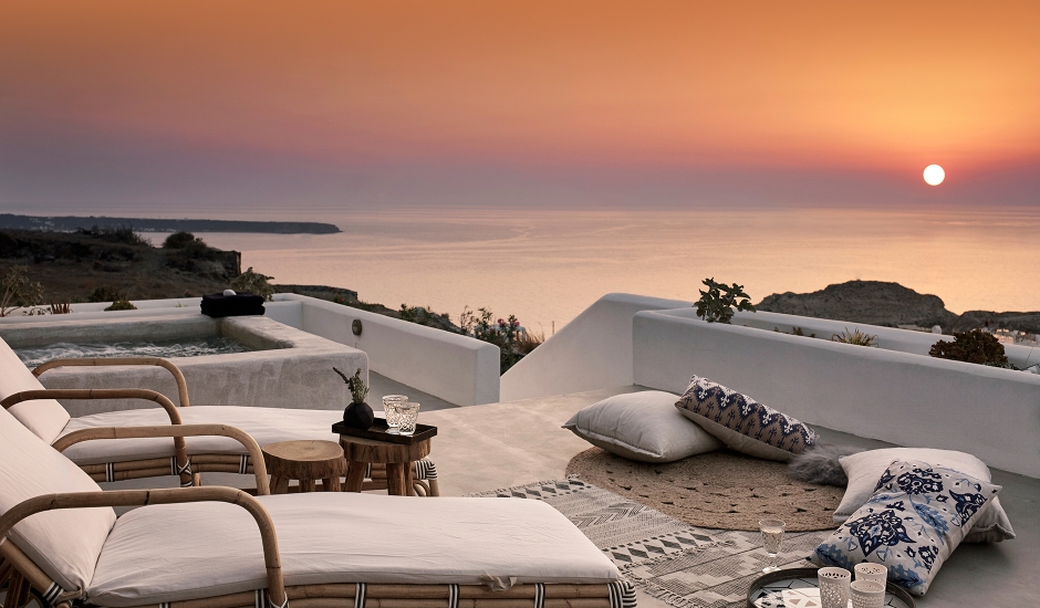 Santo Maris Oia Luxury Suites & Spa, Greece. TravelPlusStyle.com