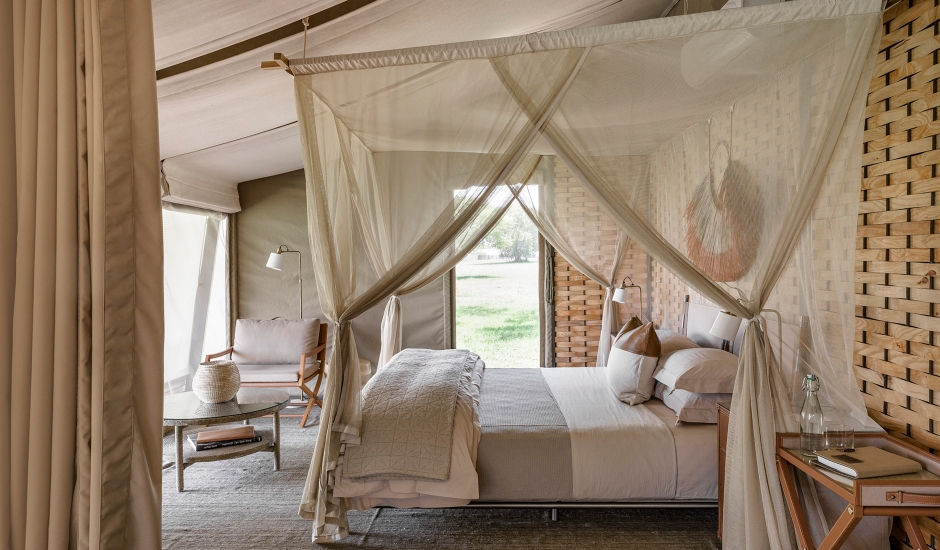 Singita Sabora Tented Camp, Tanzania. TravelPlusStyle.com