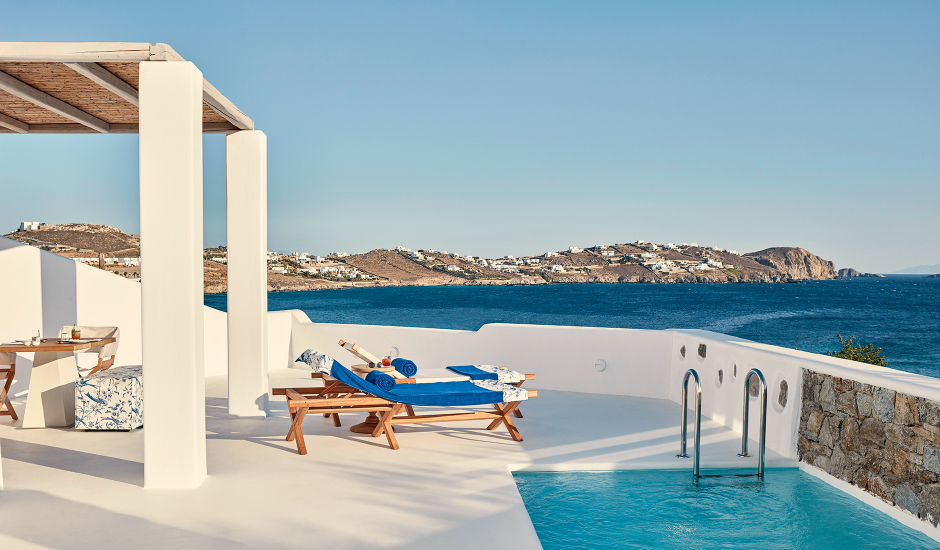 Katikies Mykonos, Mykonos, Greece. The Best Luxury Hotels In Mykonos. TravelPlusStyle.com