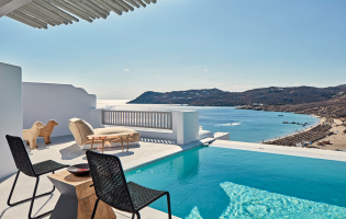 Royal Myconian - Leading Hotels of the World, Mykonos, Greece. The Best Luxury Hotels In Mykonos. TravelPlusStyle.com