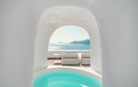 The Best Luxury Hotels in Santorini, Greece. TravelPlusStyle.com