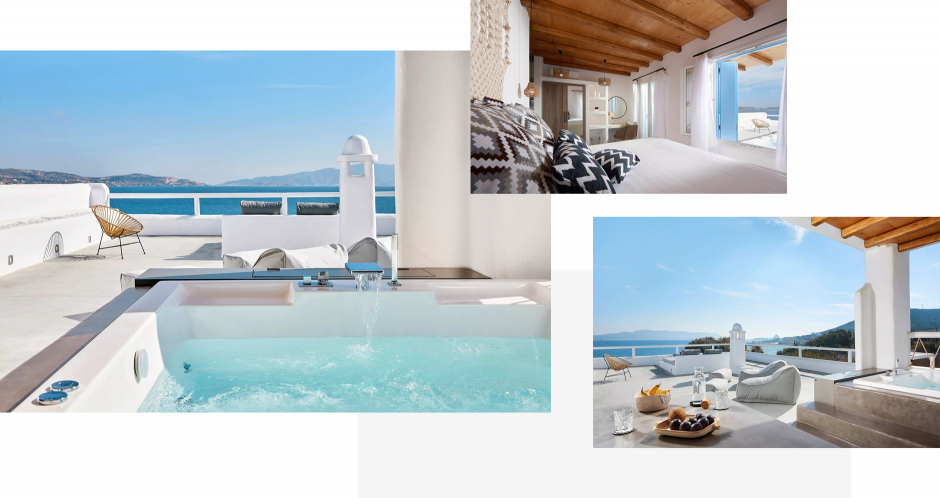 Casa Litore Suite, Milos, Greece. The ultimate guide to the best chic hotels in Milos, Greece by Travelplusstyle.com