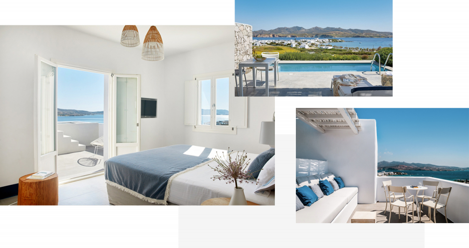 Milos Breeze Boutique Hotel, Milos, Greece. The ultimate guide to the best chic hotels in Milos, Greece by Travelplusstyle.com