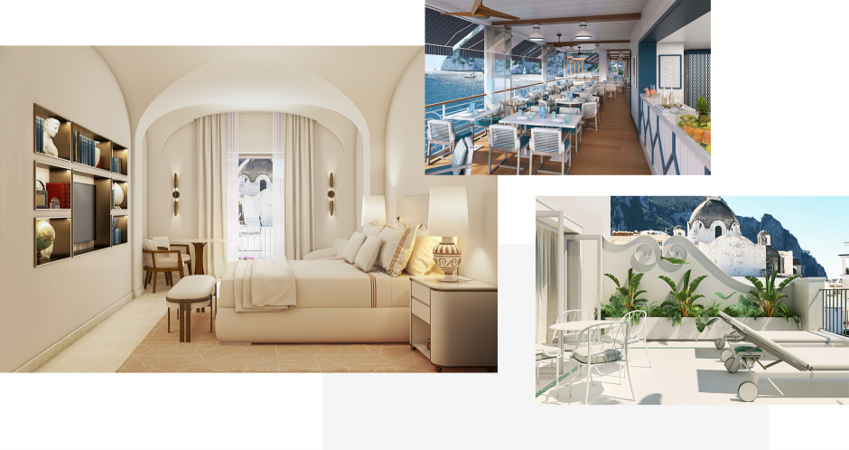 Hotel La Palma, Capri - Oetker Collection, Capri, Italy. The Best Luxury Hotel Openings of 2023 by TravelPlusStyle.com