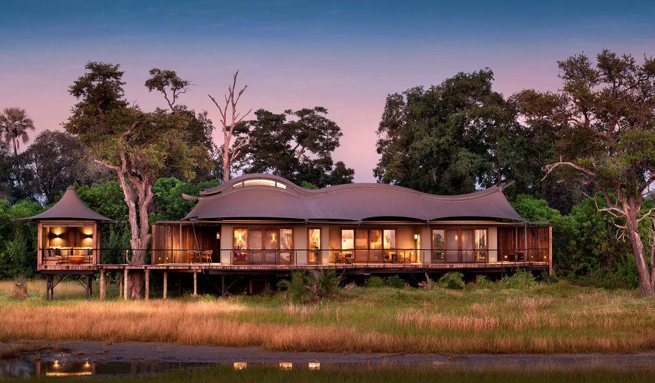 Xigera Safari Lodge, Okavango Delta, Botswana. The Top 100 Luxury Hotel Openings of 2020 by TravelPlusStyle.com