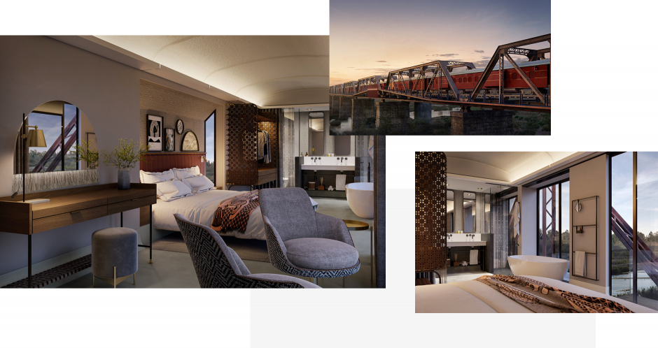 Kruger Shalati - The Train on the Bridge, Kruger National Park, South Africa. The Top 100 Luxury Hotel Openings of 2020 by TravelPlusStyle.com
