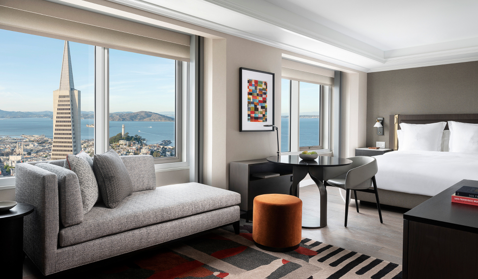 Four Seasons Hotel San Francisco at Embarcadero. The Top 100 Luxury Hotel Openings of 2020 by TravelPlusStyle.com