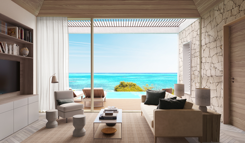 Rock House, Providenciales, Turks and Caicos. The Best Luxury Hotel Openings of 2022 by TravelPlusStyle.com