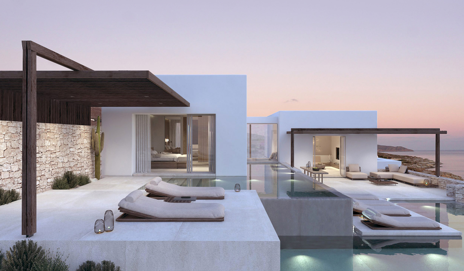 Cali Mykonos, Mykonos, Greece. The Best Luxury Hotel Openings of 2022 by TravelPlusStyle.com  