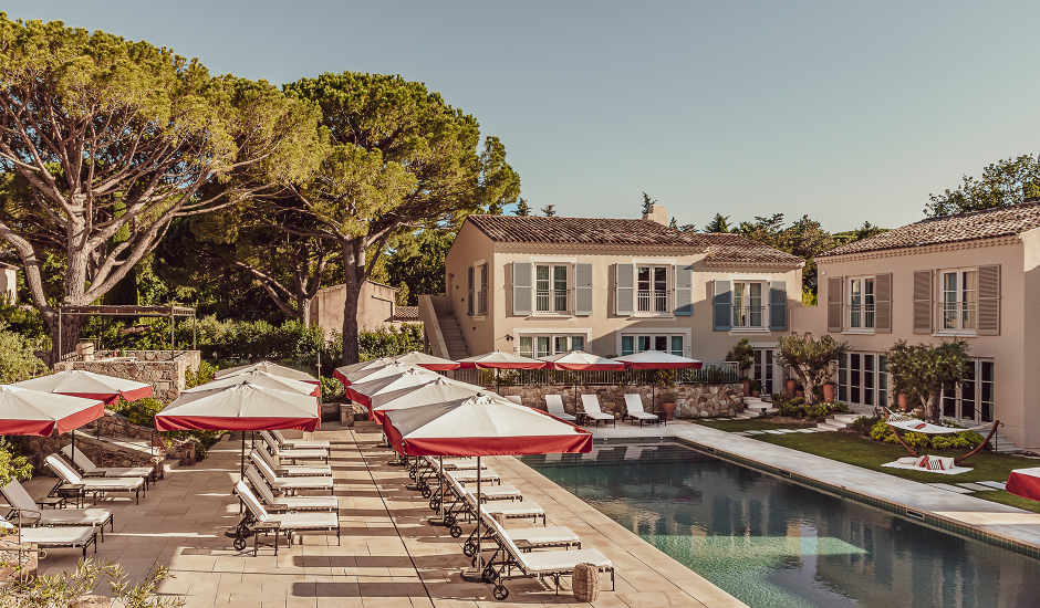 Hotel Lou Pinet, Saint-Tropez. Best Hotels and Resorts for a Great Road Trip in Provence. TravelPlusStyle.com