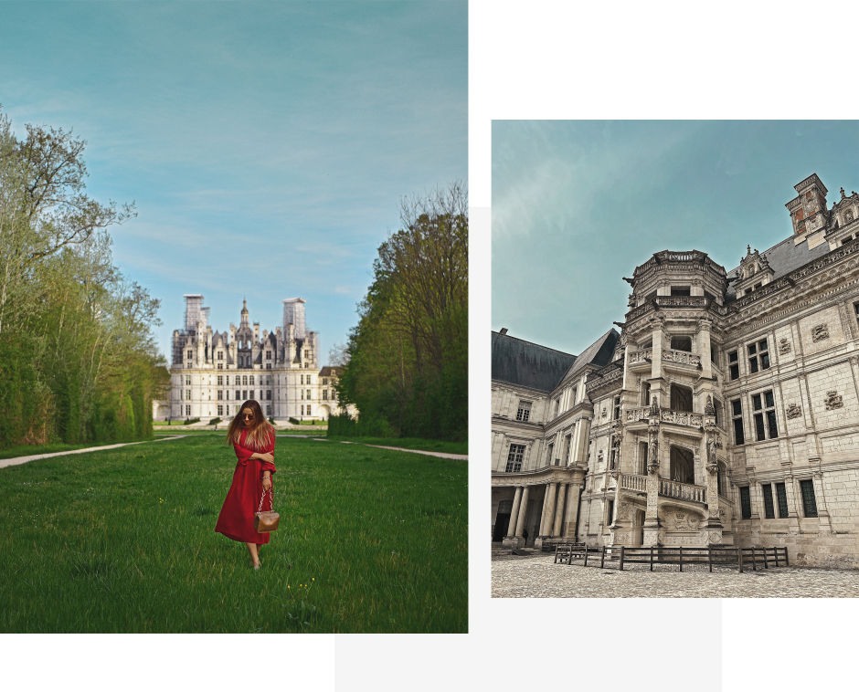 Château de Chambord & Château Royal de Blois. 