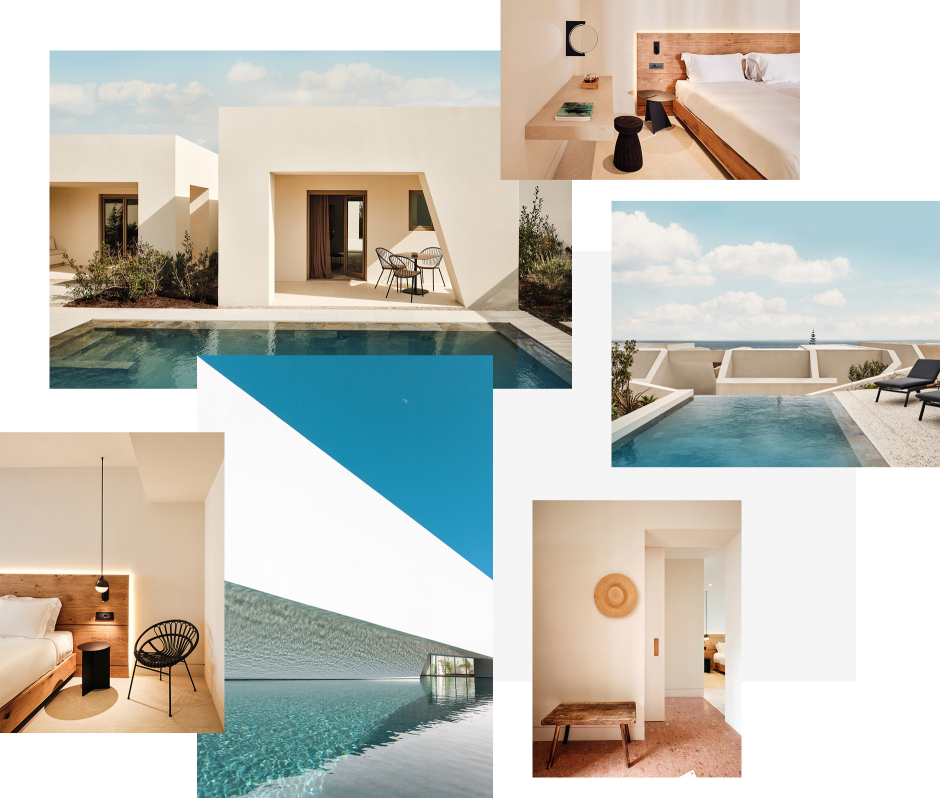 Noūs Santorini, Santorini, Greece. The Best Luxury Hotel Openings of 2022 by TravelPlusStyle.com 